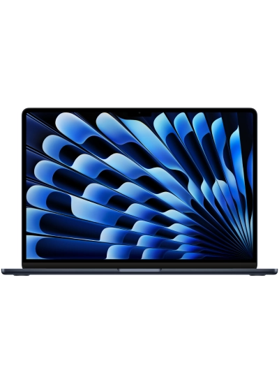 Apple MacBook Air 15" (M2, 8C CPU/10C GPU, 2023), 8 ГБ, 256 ГБ SSD, Тёмная ночь