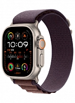 Apple Watch Ultra 2, 49 мм, корпус из титана, ремешок Alpine цвета индиго